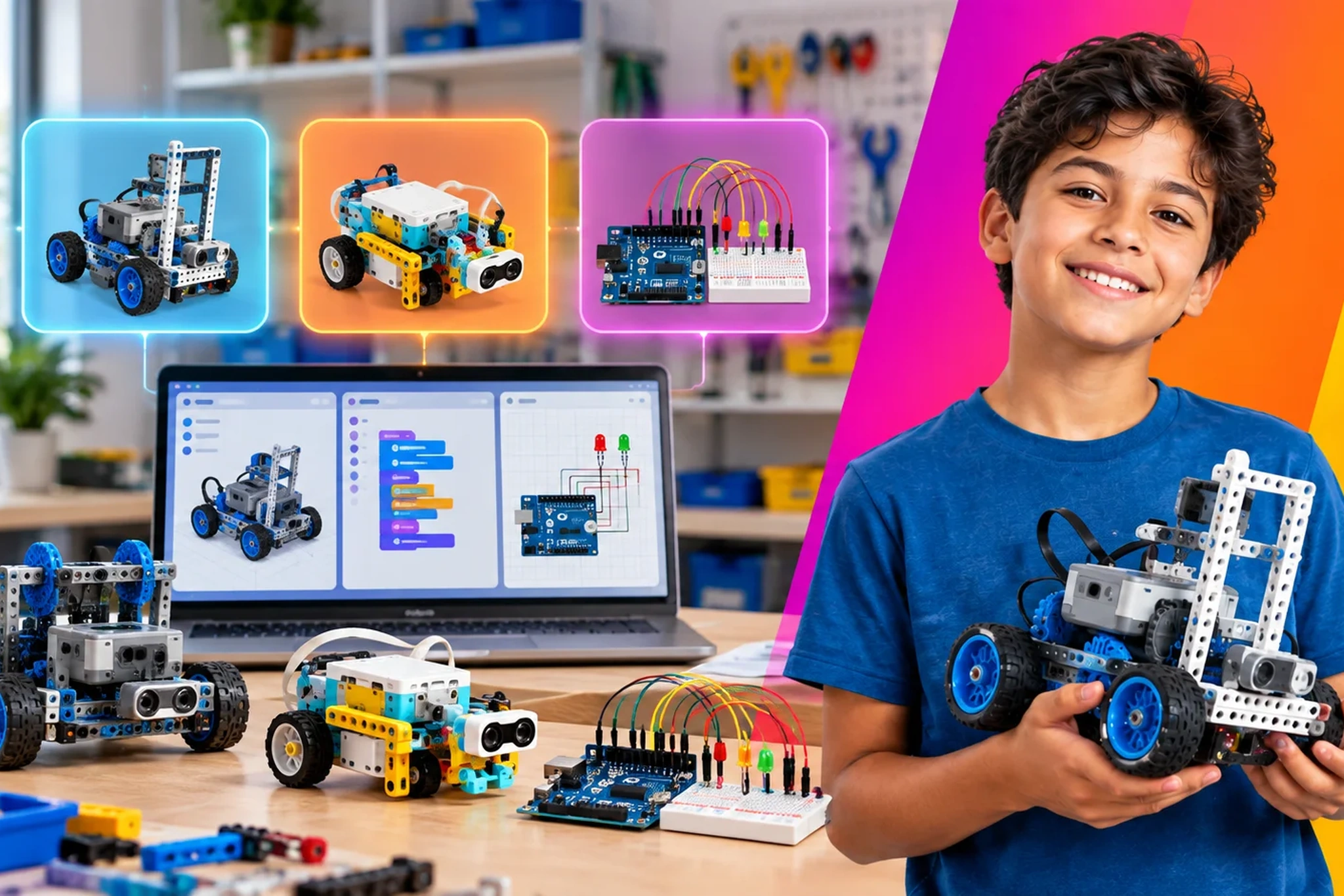 Certificación Internacional en Robótica Robotic Minds  - Carnegie Mellon Robotics Academy