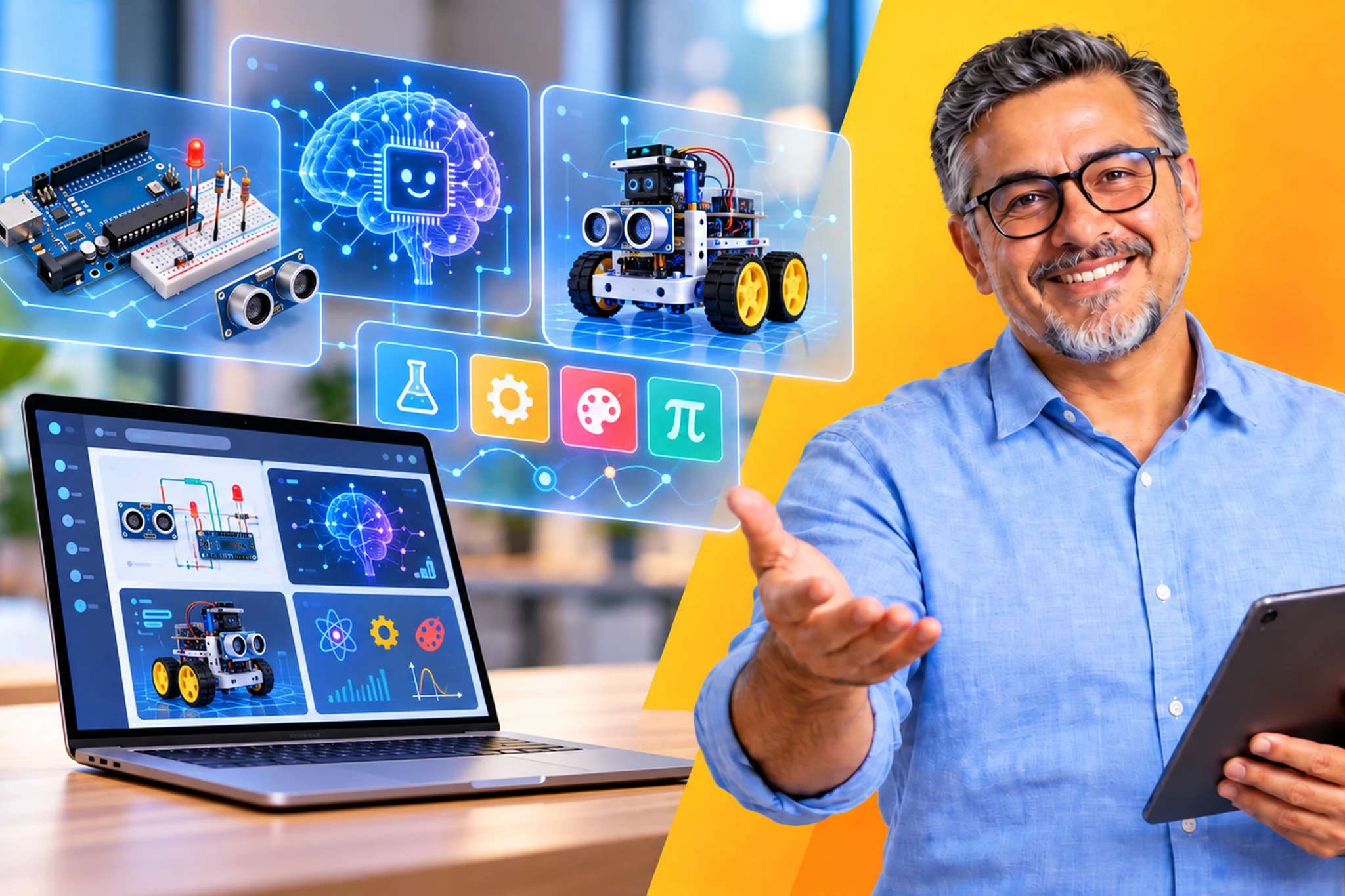 Certificación en IA, Robótica, Electrónica e Innovación (Sherpa Tecnológico)