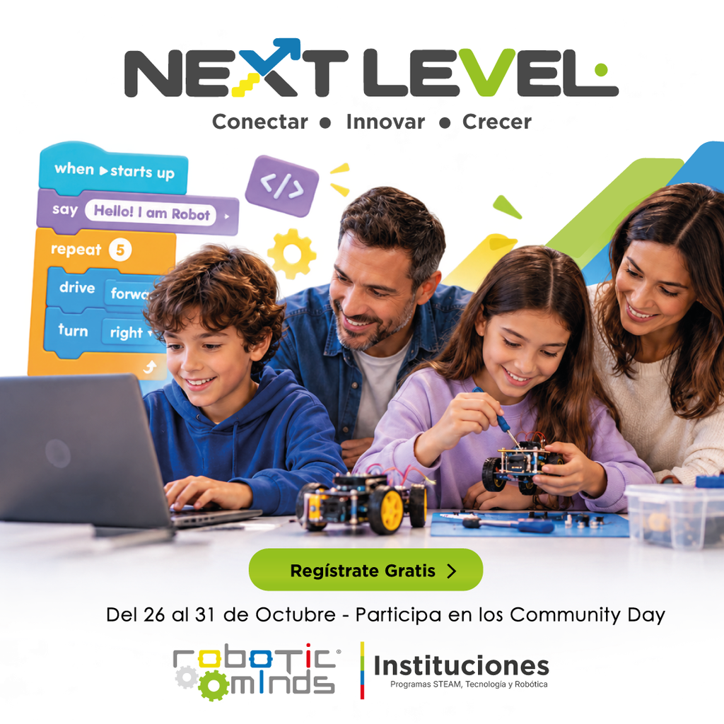 Robotica, IA, niños, Robotic Minds
