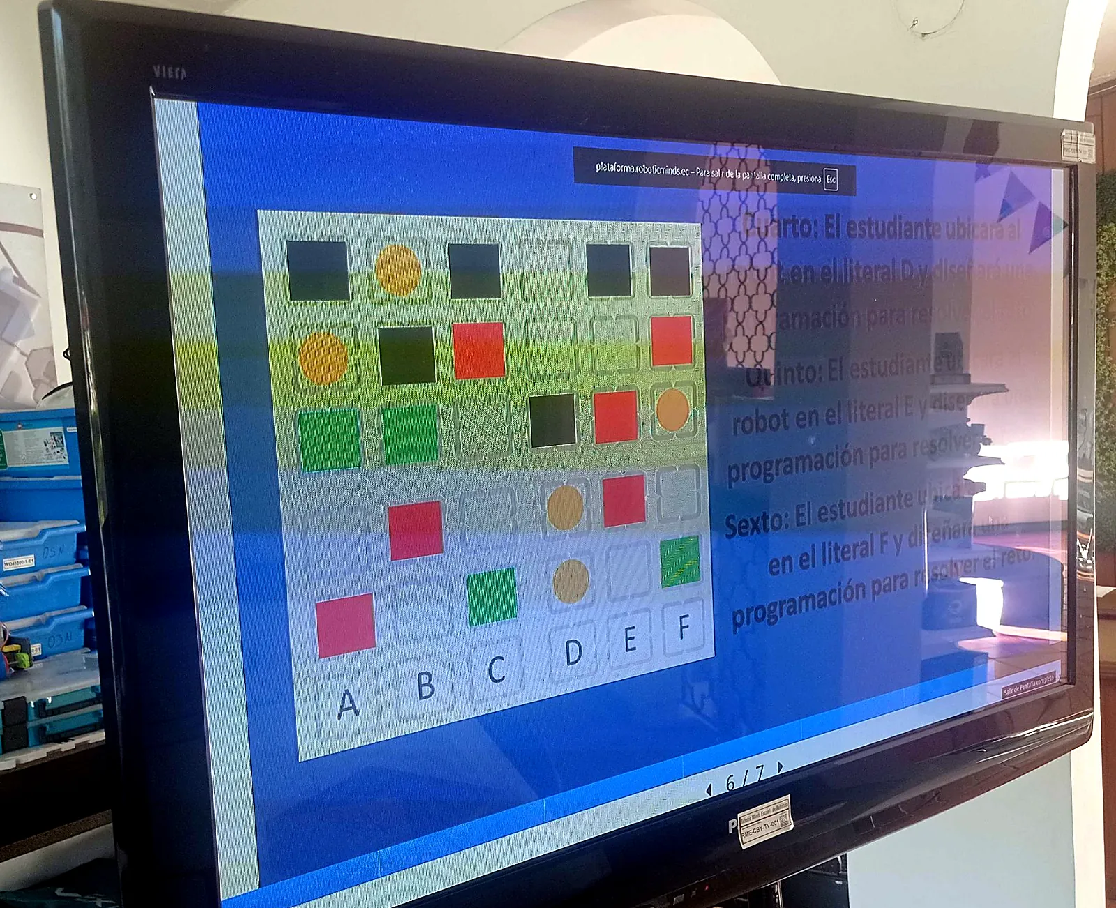 Reto de programación en la plataforma de Robotic Minds